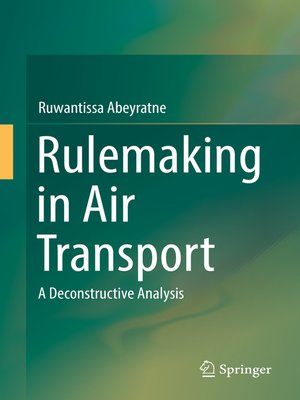 cover image of Rulemaking in Air Transport